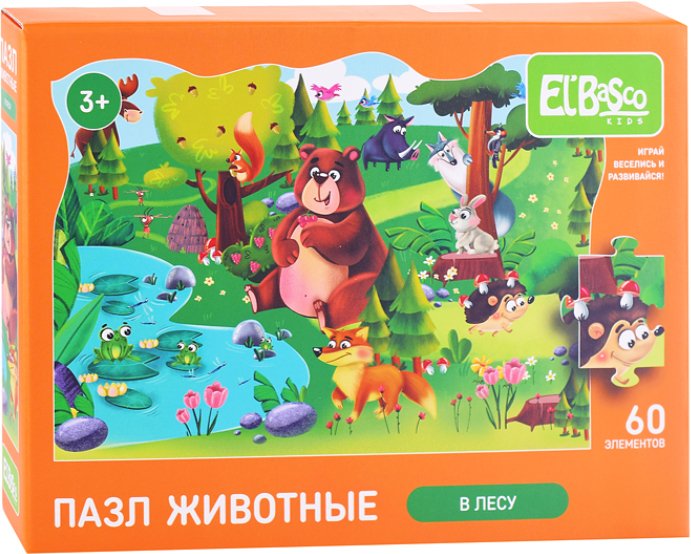 

Мозаика/пазл El'Basco Toys В лесу ET01-019