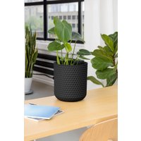 Кашпо Элластик-Пласт Ola Dom Kerama (7л, антрацит)