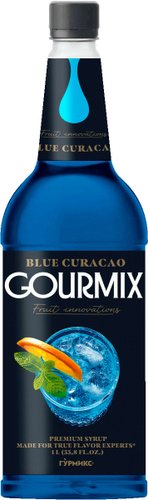 Gourmix Classic со вкусом Блю Кюрасао 1л сироп купить в Минске