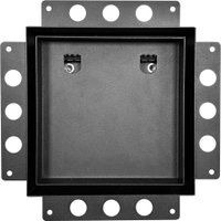 Вентиляционная решетка HOMY Air Pro AP100BM 20x20 с маяком (черная)