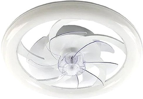 

Припотолочная люстра Estares Fan Simple 65W+18W R-APP-480x125-WHITE/WHITE-220-IP20