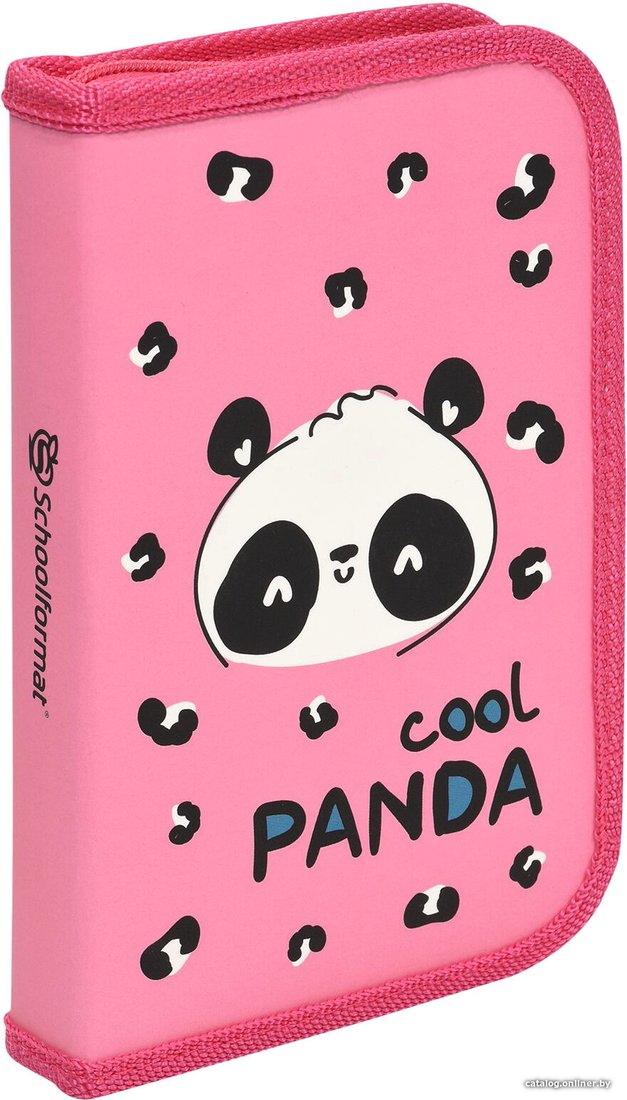 Пенал Schoolformat Fluffy Panda ПКБС-ФПН