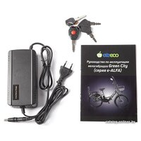 Электровелосипед Eltreco Green City E-Alfa Fat (серый)