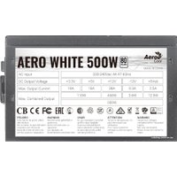 Блок питания AeroCool Aero White 500W