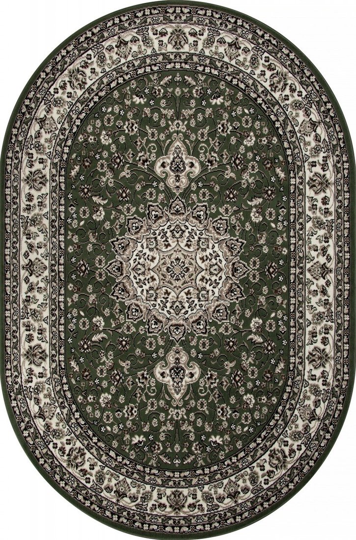 

Ковер для жилой комнаты Merinos Gavana D411-OVAL-GREEN (1х2)