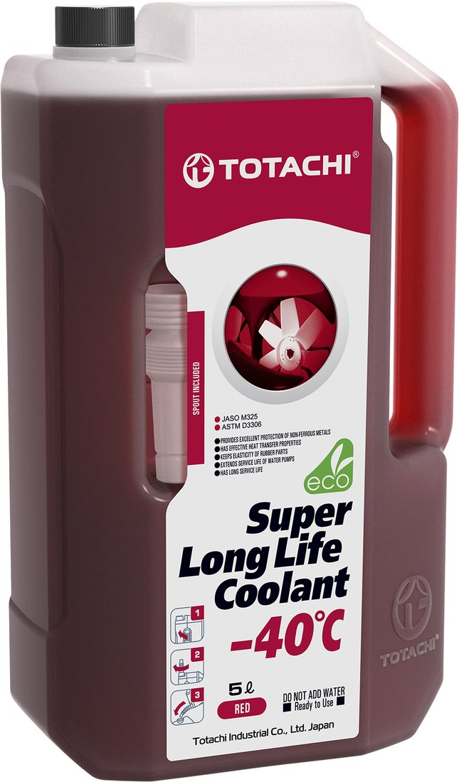 

Антифриз Totachi Super Long Life Coolant Red Premium красный 5л
