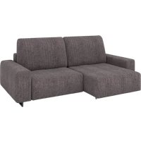 П-образный диван Rivalli Уолтер УП 1000 + 1000 + оттоманка + угловая секция + 1000 (Doris Royal Grey/черный муар)