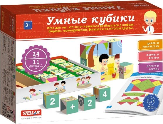 

Настольная игра Stellar Умные кубики 01154