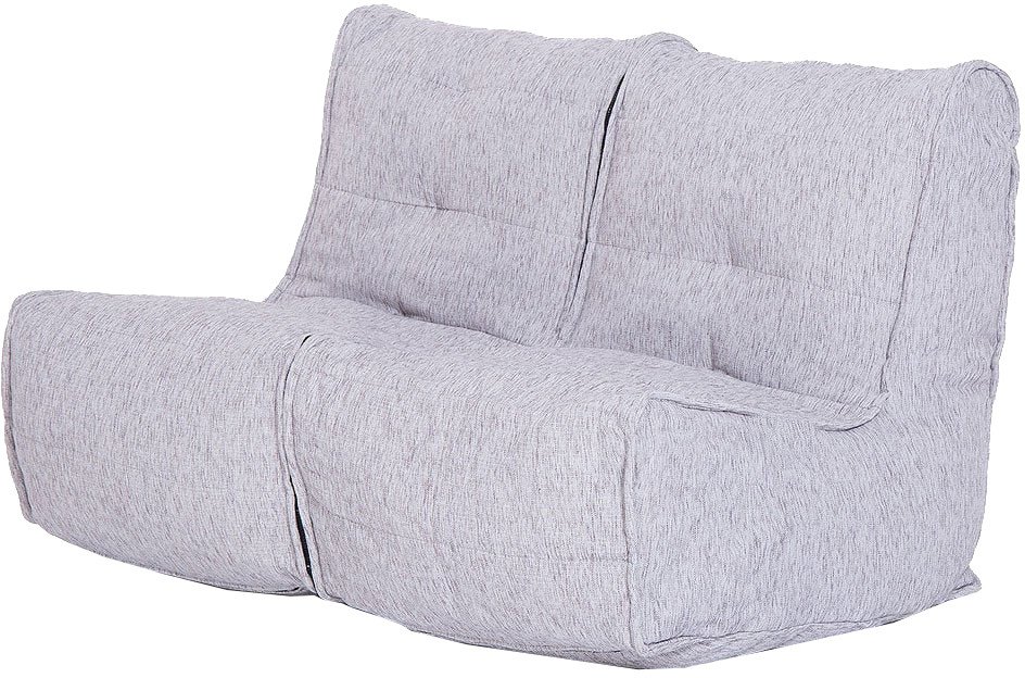 

Бескаркасный диван Sled Лофт 2 рогожка 130х70х80 (белый)