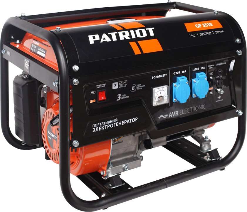 

Бензиновый генератор Patriot GP 3510