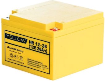 Аккумулятор для ИБП Yellow HR 12-26
