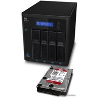 Сетевой накопитель WD My Cloud EX4100 16TB (WDBWZE0160KBK-EESN)