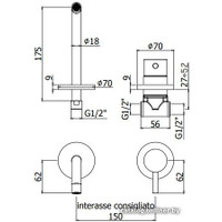 Смеситель Paffoni Light LIG006CR70