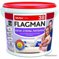 Краска Flagman ВД-АК-2038 11л (белый)