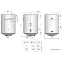 Водонагреватель Novatec Combi NT-CB 80 (R)