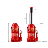 Бутылочный домкрат Startul Auto ST8018-20 20т