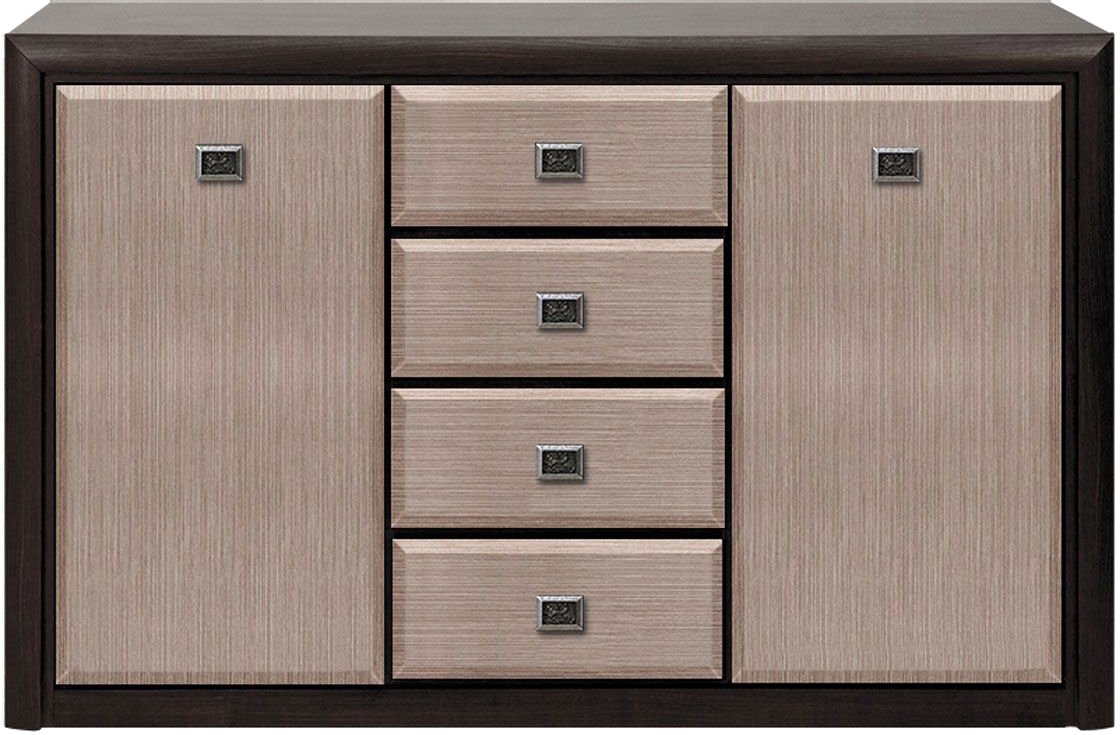 

Комод Black Red White Коен KOM2D4S (венге магия/штрокс темный)