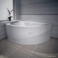 Ванна Radomir Альбена 168x120L 1-01-4-1-1-015К (белый, бронза)