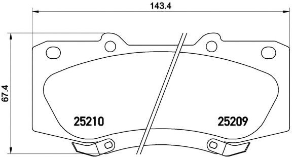 

Brembo P83140