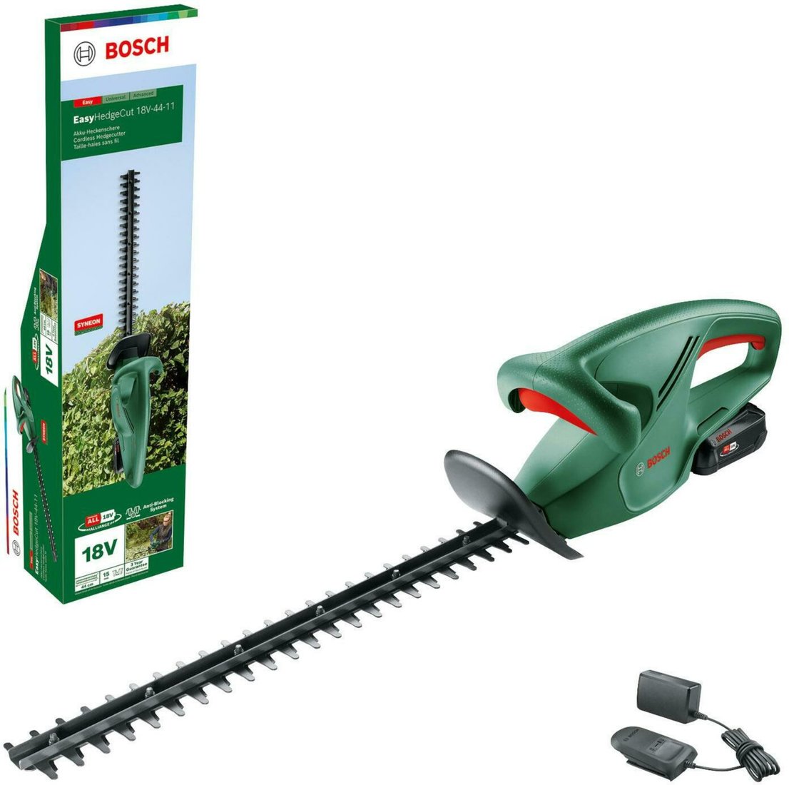 

Кусторез Bosch Easy HedgeCut 18V-44-11 0600849H07 (с 1-им АКБ)
