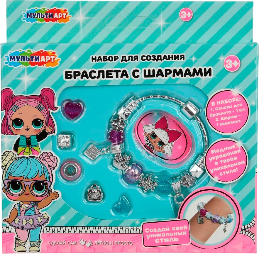 

Набор для создания поделок/игрушек MultiArt BRACEL-126317