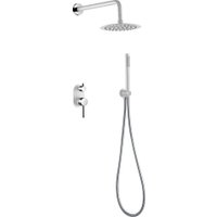 Душевая система  Boheme Uno 464-WCR (белый/хром)