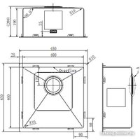 Кухонная мойка ZorG ZRN 4545 Premium