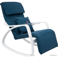 Кресло-качалка Calviano Comfort 1 (синий) в Барановичах