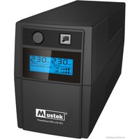 Источник бесперебойного питания Mustek PowerMust 636 LCD (650VA), Line Int., IEC [98-LIC-C0636]