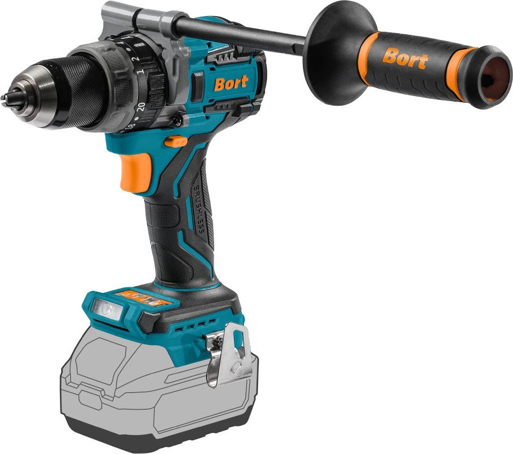 

Ударная дрель-шуруповерт Bort BAB-21X 93414929 (без АКБ)