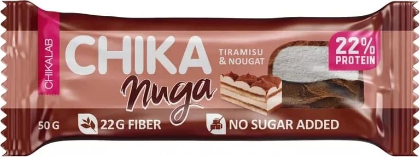 

Протеиновый батончик Chikalab Нуга с тирамису (50 г)