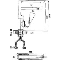 Смеситель D&K DA1312401