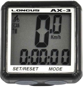 Велокомпьютер Longus AX-13 (черный)