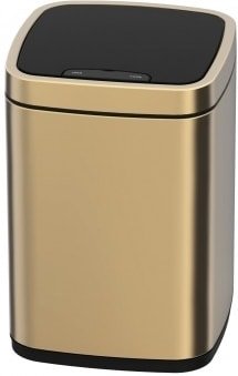 

Мусорное ведро Java Rome 9L (champagne gold)