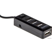 USB-хаб  Buro BU-HUB4-0.5L-U2.0