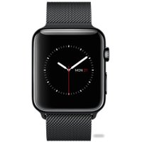 Умные часы Apple Watch 42mm Space Black with Space Black Milanese Loop [MMG22]