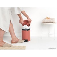 Мусорное ведро Brabantia Pedal Bin NewIcon 3 л (терракотовый)