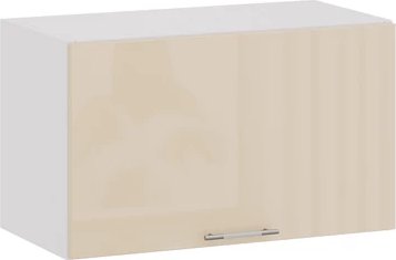 

Шкаф навесной Трия Весна 1В8Г с одной откидной дверью (белый/ваниль глянец)