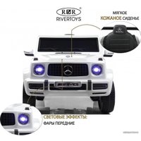 Электромобиль RiverToys Mercedes-AMG G63 4WD G333GG (белый)