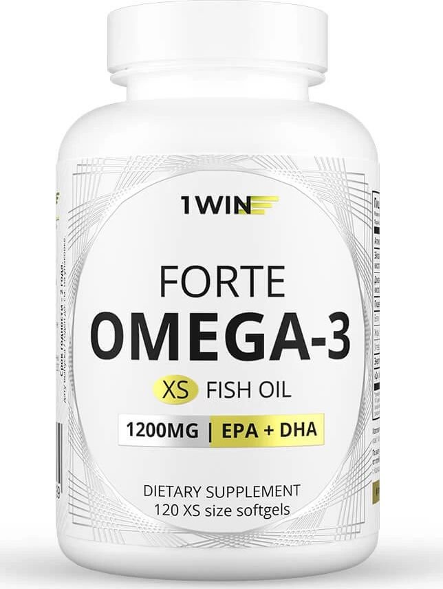 

БАД 1WIN Omega-3 XS 1200 мг (120 капсул)