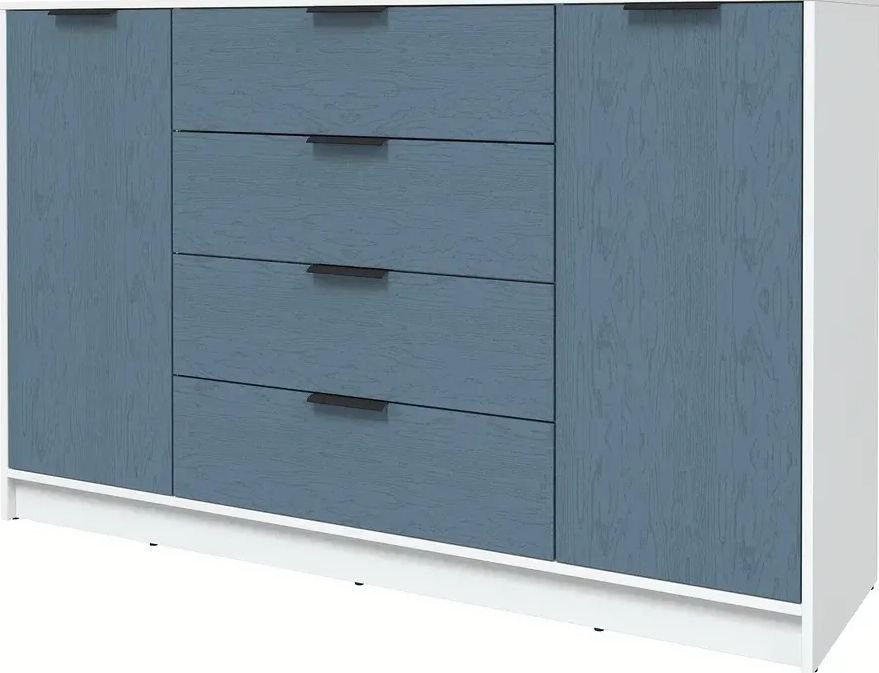 

Тумба Интерлиния Концепт КТ-Т160 Глосс (белый платинум/дуб лазурный)