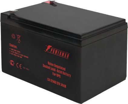 

Аккумулятор для ИБП Powercom CA12140 (12В/14 А·ч)