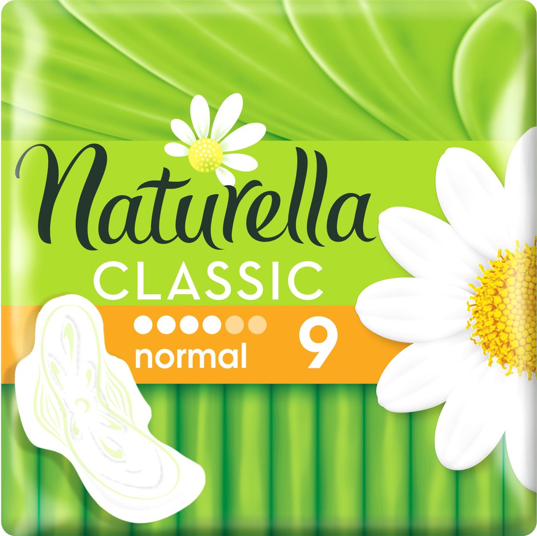 

Прокладки гигиенические Naturella Classic Ромашка (9 шт)