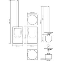 Ершик для унитаза Bemeta Gamma 145613310