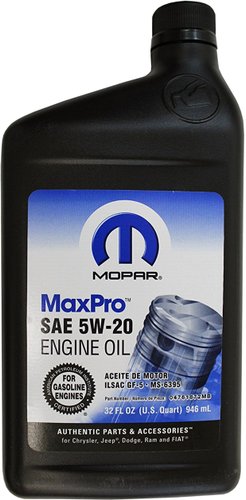 Моторное масло Mopar MaxPro 5W-20 0.946л