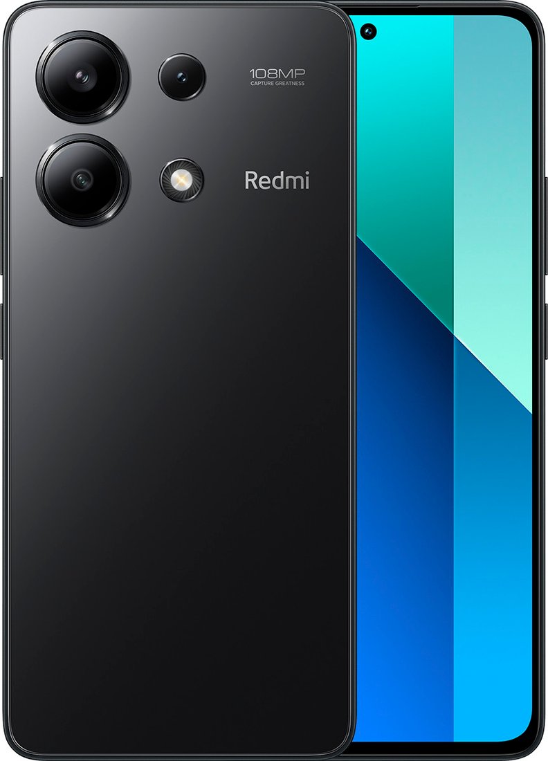 

Телефон Xiaomi Redmi Note 13 8GB/128GB с NFC международная версия (полуночный черный)