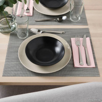 Набор обеденных тарелок Swed House Djup Platta MR3-33 (черный)