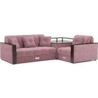 Угловой диван Мебель-АРС Прага НПБ (велюр пудра НВ-178/18)