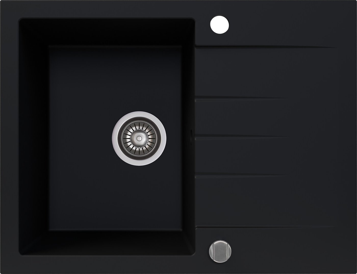

Кухонная мойка Kernau KGS V 4565A 1B1D Deep Black