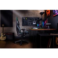 Игровое (геймерское) кресло Razer Enki (черный/зеленый)